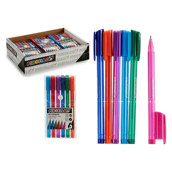 

Pen Pincello (6 Pieces) (1,2 x 14,5 x 7 cm)
