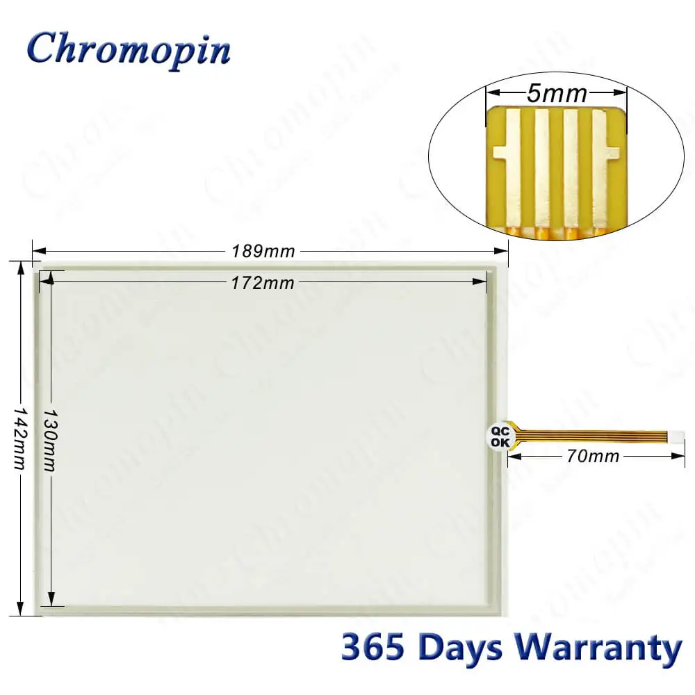Painel de Vidro da Tela Toque Digitador para Kuka Krc4 Kcp4 Vkrc4 Ensinar Pingente Mais Teclado Membrana para Kuka Krc4 Kcp4 Vkrc4 - Imagem 5