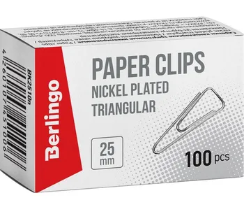 

Clips Berlingo nickel plated triangular
