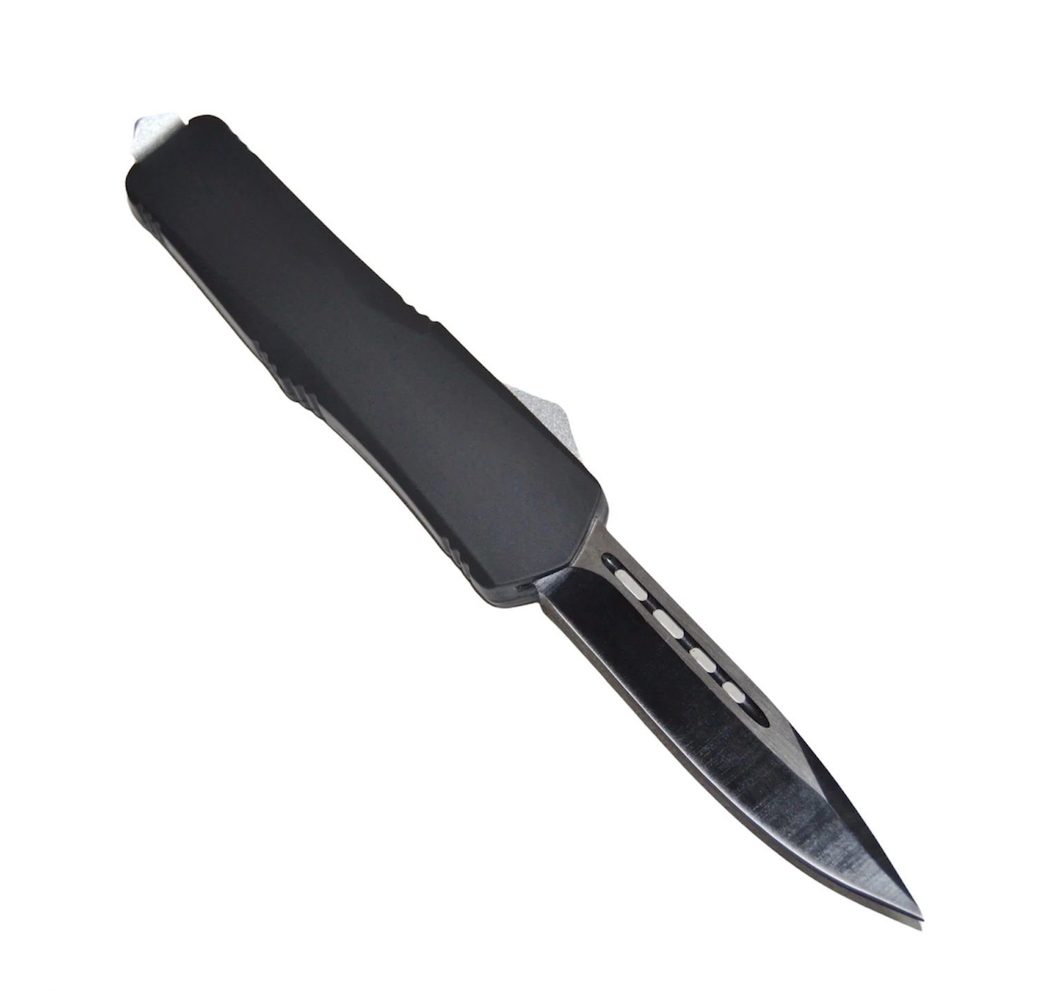 Microtech Combat troodon horizontal carry green leather crossdraw