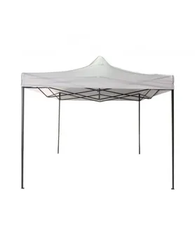 

Rebecca Mobili Gazebo Folding White Metal Polyester Garden Market 3,1x3x3