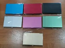 Metal Wallet Cover Card Business-Card-Holder Credit Stainless-Steel Box Creative Men