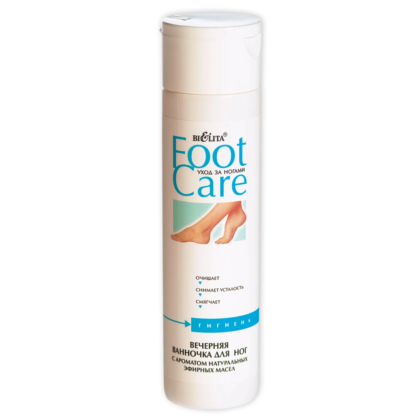 Вечерняя ванночка для ног с ароматом натуральных эфирных масел FOOT CARE Белита |