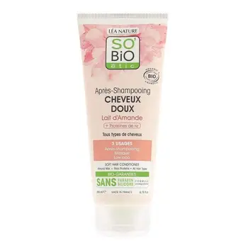 

SO'BiO ETIC Shampoo rice protein and almond milk-soft Hair-200 ml