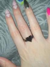 Anillo de circonia cúbica con forma de corazón negro para parejas, sortija, Zirconia, circonita, zirconita, zirconita, circón, estilo romántico, Popular, aniversario de boda