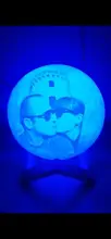 Moon-Lamp Night-Light Gift Custom Girlfriend Photo/text Rechargeable Dropship Kids Personalized