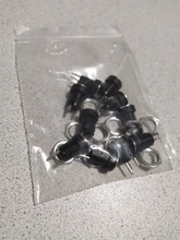 Adapter Connector Jack-Socket Panel-Mount Power-Supply Female 2-Terminal 10pcs Types