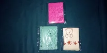Toalla de fibra Superfina para bebé, paño de baño cuadrado para niños, paño de cocina, paño de lavado, regalo, 3 unids/lote