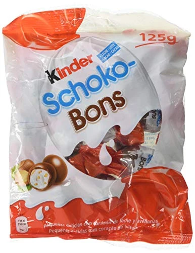 Schokobon Kinder - Sachet de 125 g - 20 pièces sur
