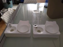 Pet-Supply Dish-Bowls Raised-Stand Pet-Cat-Bowl Water-Dispenser Drinking Automatic Dog