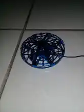 LANDZO-Dron OVNI para niños, juguete volador, helicóptero con sensor manual de inducción RC, cuadricóptero mejorado para niños, regalo para adultos