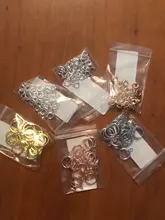 30 unids/lote de cierre de anillo de resorte dorado con anillo de salto abierto, cierre de joyería para cadena, collar, pulsera, conectores, fabricación de joyas