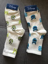 Disney Girl-Calcetines de algodón con dibujos de animales para mujer, medias divertidas de tubo para adultos