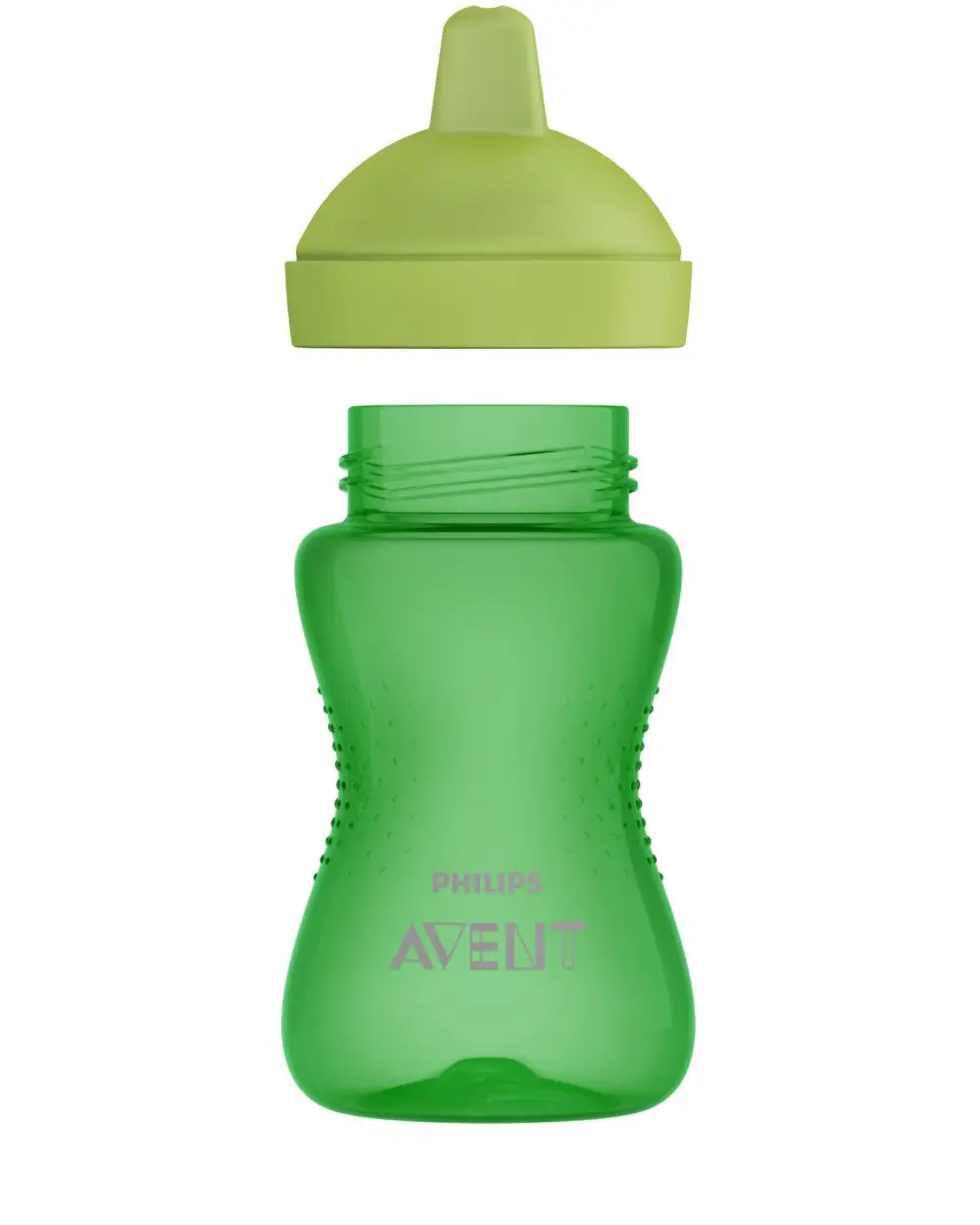Philips Avent Чашка-непроливайка с твердым носиком 300 мл зеленая