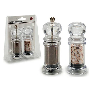 

Salt and Pepper Shakers Plastic Nylon (4 x 11 x 4 cm)