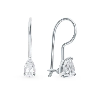 

Silver earrings with cubic zirconia sunlight sample 925