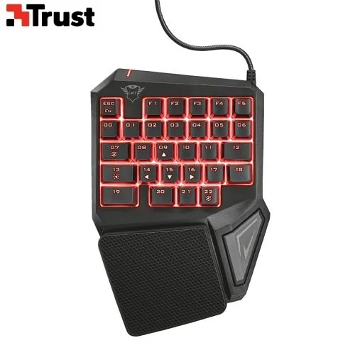 Игровая дополнительная клавиатура Trust 22881 GXT 888 ASSA
