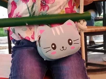 6 estilos nueva llegada niños niña bandolera bolsas de dibujos animados lindo monedero Animal bolso niños cartera moneda bolsa