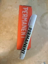 Rotulador blanco para pintura al óleo, rotulador para neumáticos de coche, resistente al agua, marcador de pintura, grafiti, X6HB