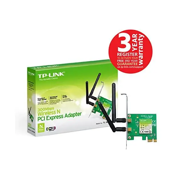 TP-LINK TL-WN881ND адаптера переменного тока 300 Мбит/с 2T2R Atheros PCIe