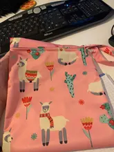 Mini bolsa húmeda reutilizable para lactancia, almohadillas menstruales, impermeable, para manejo a presión, 20x25cm