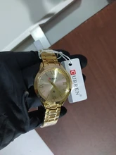 CURREN reloj de oro de las mujeres relojes de señoras creativa de las mujeres relojes de pulsera mujer reloj Relogio femenino Montre Femme