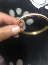 Bangles Bracelets Rhinestone-Pave Stainless-Steel Crystal Fashion Jewelry Women for Two-Row