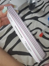 5 unids/lote blanco uñas archivo enarenado pulido bloques de 100/180 granos de esmalte de uñas limas para manicura y pedicura herramientas de cuidado de uñas