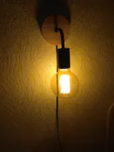 Fixtures Lighting Sconces Decorative Wall-Lamp Retro-Decor Industrial-Loft Wood Living-Room