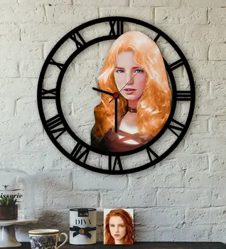 

Personalized Women 'S Abstract Caricature Of Wood Wall Saati-22