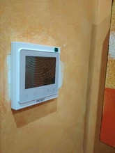 Moeshouse Controlador de temperatura de termostato inteligente WiFi para agua/calefacción eléctrica de suelo Agua/caldera de Gas funciona con Alexa Google Home