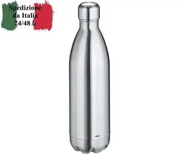 

Cilio stainless steel water bottle with double coating copper insulation cap