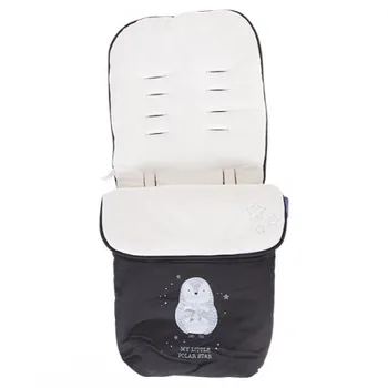 

Sack footplate Fleece Pingui Black