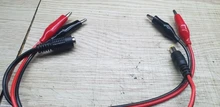 Alligator Clips Jack-Connector Power-Cable Crocodile-Wire Female 12V DC Voltage