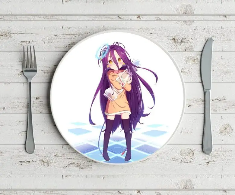 Plate no game-no life No Game Life No. 9 | Дом и сад