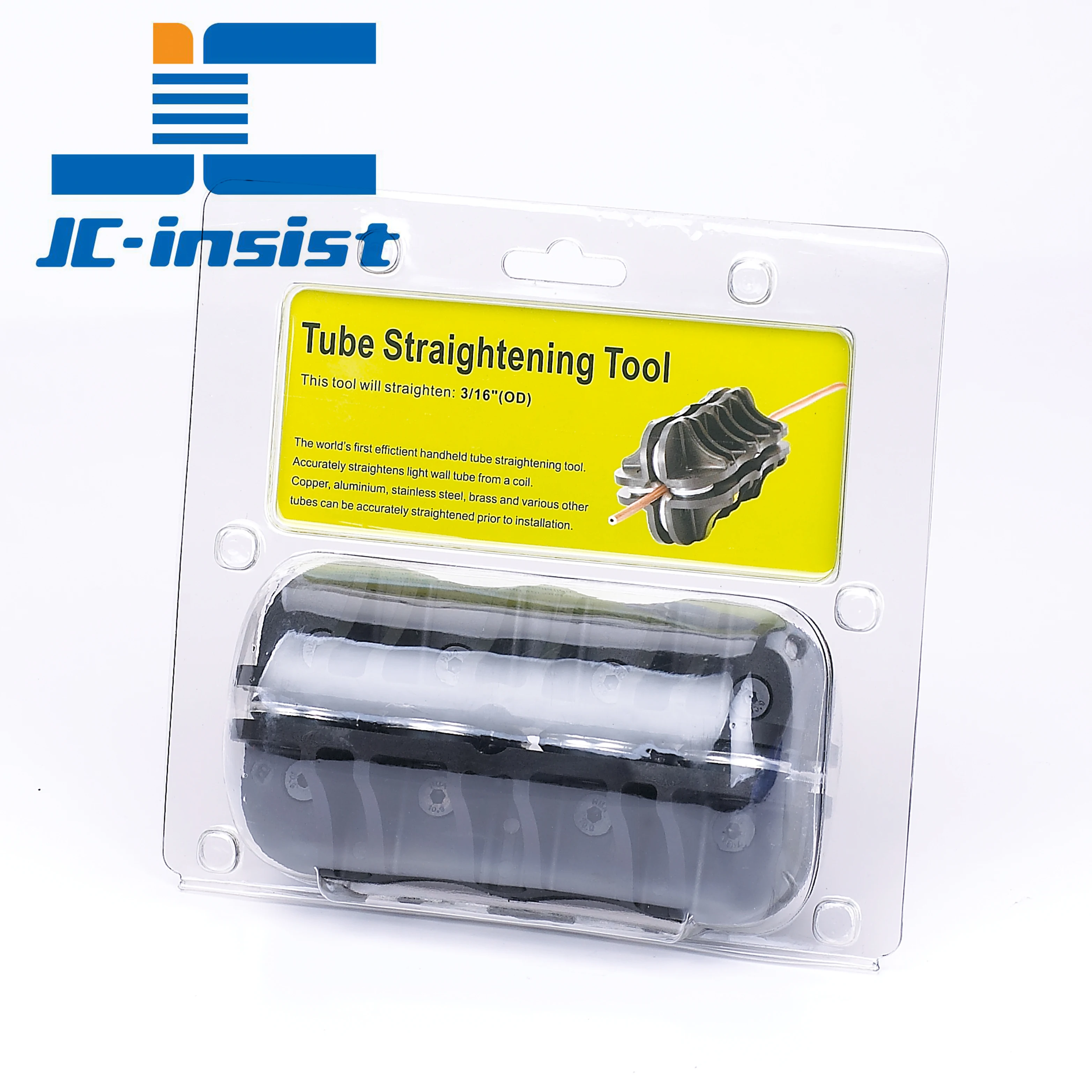 휴대용 튜브 직선기 3/16 구리 튜브 직선 도구, 구부러진 스테인레스 스틸, 알루미늄 파이프 2mm-16mm 교정