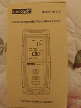 RZ-Detector de radiación de campo electromagnético, probador Emf, medidor recargable portátil, contador de emisión, dosímetro, ordenador