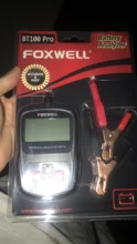 Car-Battery-Tester Diagnostic-Tool FOXWELL 200AH BT100 12V 6V for Flooded Agm-Gel 100/To/1100cca/200ah