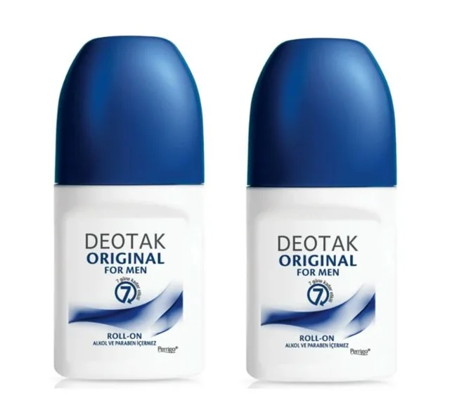 

DEOTAK ORİGİNAL FOR MEN ROLL-ON DEODORANT 35 ML * 2 PCs 437308388