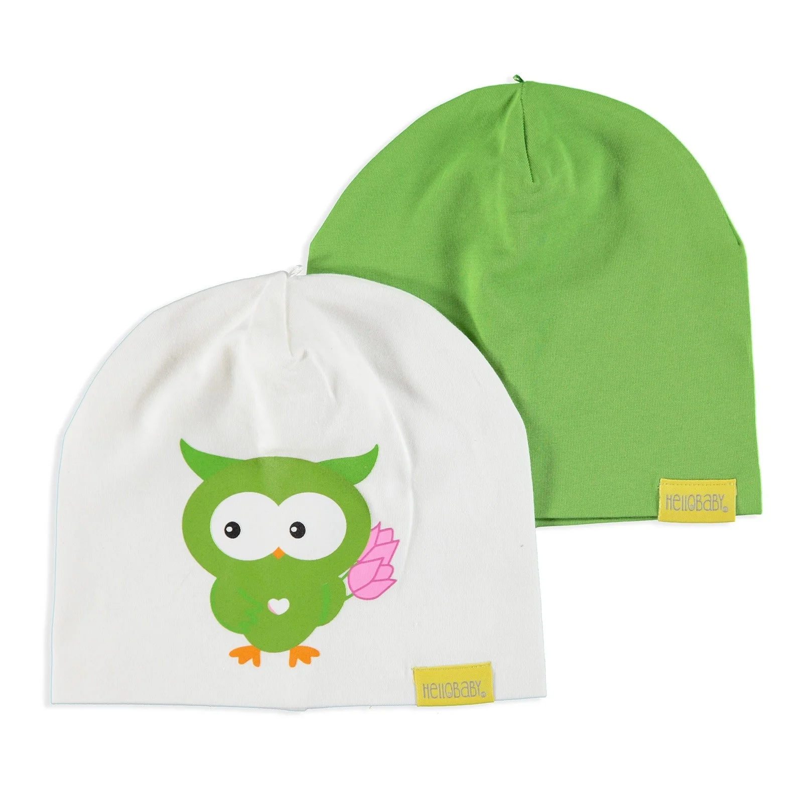 Ebebek HelloBaby зимняя детская шапка 2 шт-многоцветный