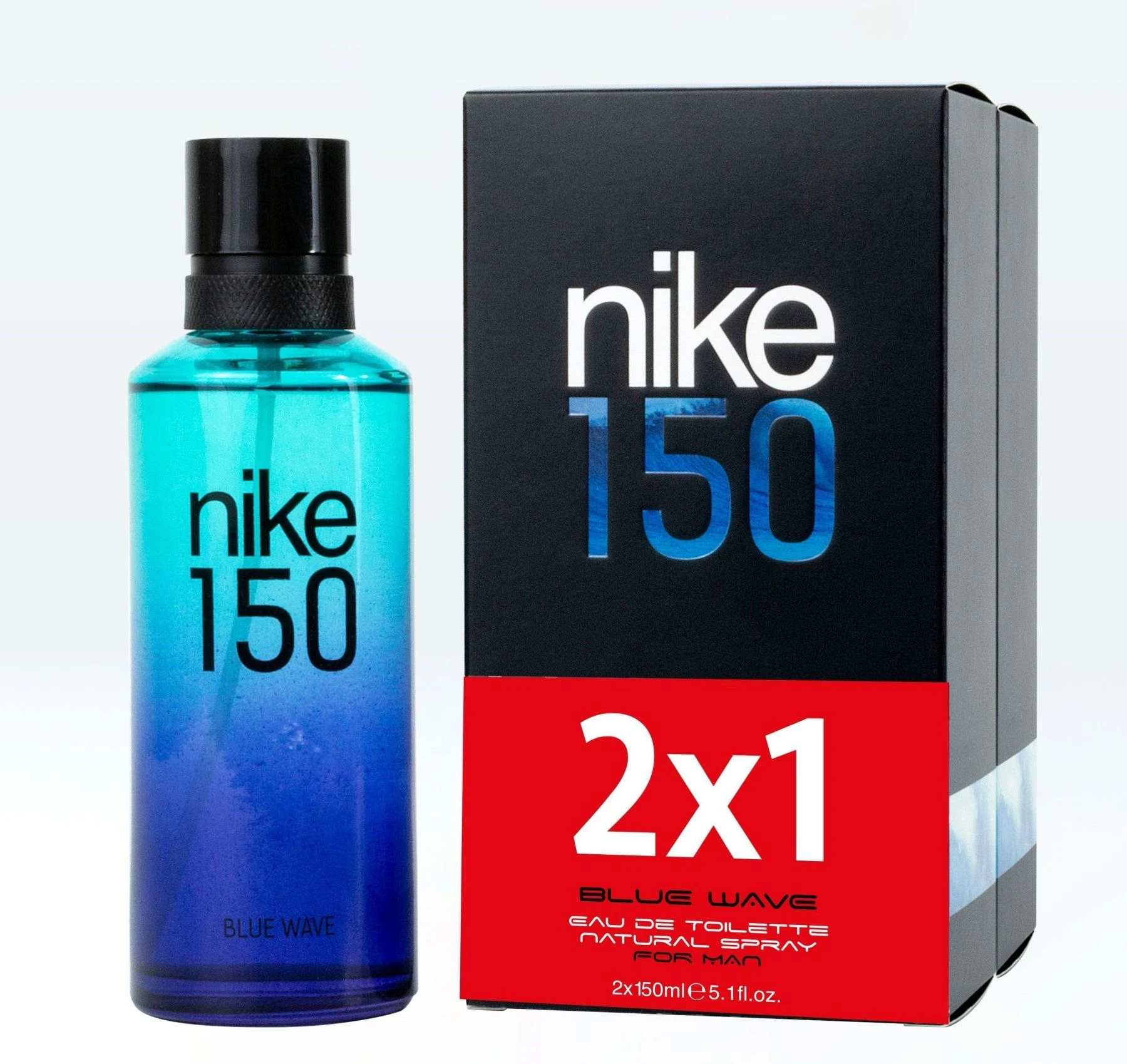 Ataque de nervios Ejecutable Incontable Agua de colonia para hombres Nivea NIKE COL BLUE WAVE 150 ML 2X1 para  Hombre.|Desodorantes y antitranspirantes| - AliExpress