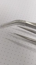 Hand-Tools-Sets Forceps Industrial-Tweezers Phone-Repair Anti-Static Curved Stainless