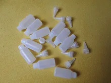 Container Crafts Squeeze-Bottles Food-Grade Plastic Small Condiments/arts Caps And 10PCS