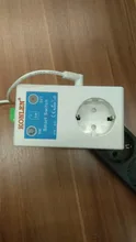 Toma de corriente con enchufe relé para el hogar, interruptor con control remoto de potencia inteligente GSM, SMS de 16A, con sensor de temperatura