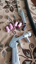 Pistola de pulverización de chorro de arena, herramienta abrasiva, boquillas de cerámica, Kit de puntas, herramientas neumáticas