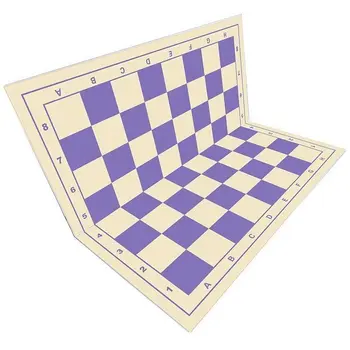 

Board Plastic Chess's rigid folding lavender