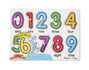 

See Inside numbers M & D toy store Melissa & Doug