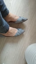 Zapatos planos a la moda para mujer, zapatillas náuticas de punta estrecha, informales, sin cordones, elegantes, para primavera y verano, A1394, 2021