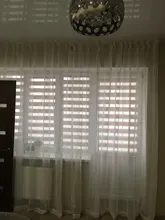 White Tulle Curtains Voile Sheer Bedroom Living-Room Japan-Style Customized Soft CITYINCITY