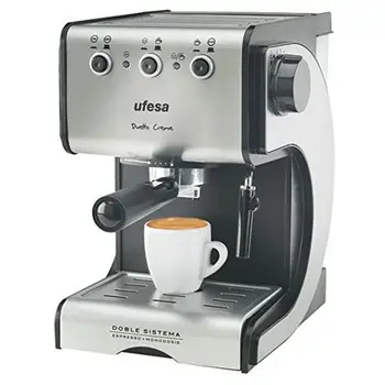 

Express Manual Coffee Machine UFESA CE7141 1,5 L 15 bar 1050W Black Silver Inox